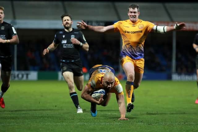 Glasgow's 42-0 defeat by Exeter Chiefs was like a return to the bad old days of the early professional era. Picture: David Rogers/Getty Images