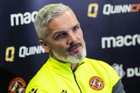 Jim Goodwin was advised not to take the Dundee United manager's job - but he will be at Tannadice until at least the end of the season.