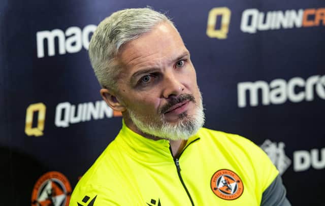 Jim Goodwin was advised not to take the Dundee United manager's job - but he will be at Tannadice until at least the end of the season.