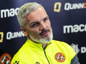 Jim Goodwin was advised not to take the Dundee United manager's job - but he will be at Tannadice until at least the end of the season.
