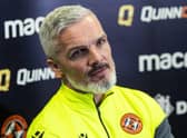 Jim Goodwin was advised not to take the Dundee United manager's job - but he will be at Tannadice until at least the end of the season.