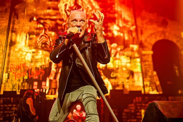 Frontman Bruce Dickinson packs a heroic amount of energy (Picture: Calum Buchan)