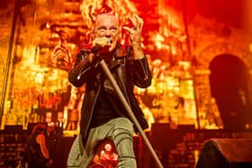 Frontman Bruce Dickinson packs a heroic amount of energy (Picture: Calum Buchan)