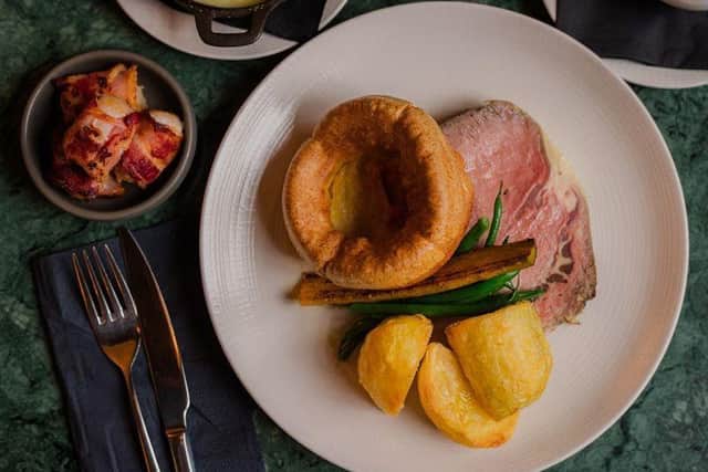 Sunday roast at The Broughton Edinburgh - voted in Top 50 Roasts in the UK