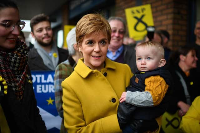 Nicola Sturgeon has come under fire after she conceded a second Scottish independence vote could be held while the country is still trying to recover from the coronavirus pandemic. (Photo by Jeff J Mitchell/Getty Images)