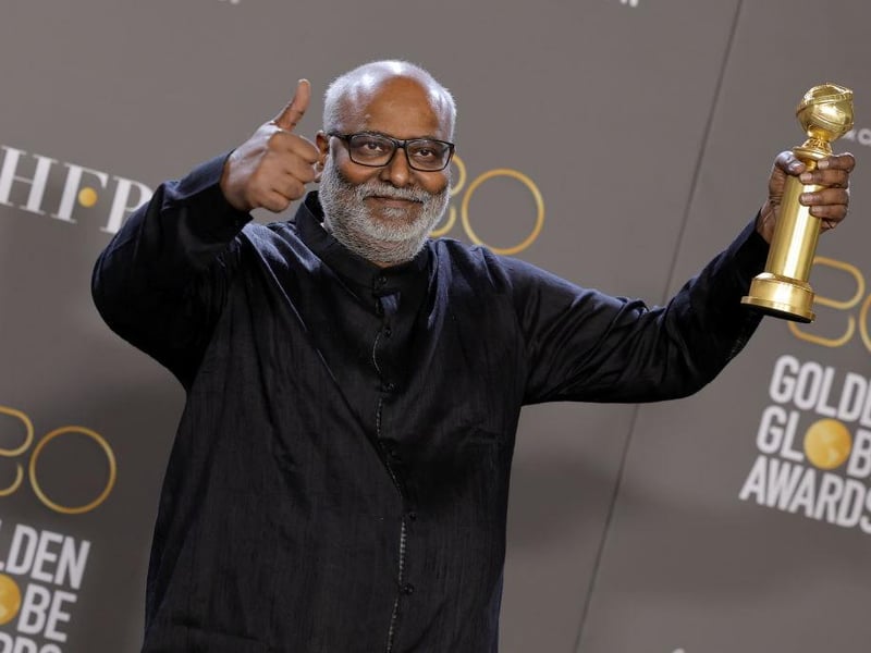 Taylor Swift, Rihanna an Lady Gaga lost out as the song Naatu Naatu by Kala Bhairava, M.M. Keeravani and Rahul Sipligunj claimed the Golden Globe for Best Original Song - Motion Picture.