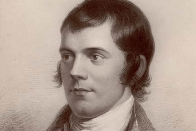 Poet Robert Burns. PIC: (Photo by Hulton Archive/Getty Images)
