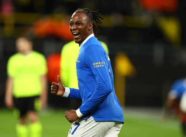 Rangers midfielder Joe Aribo wants to improve his return of goals and assists in the closing months of the season. (Photo by Martin Rose/Getty Images)