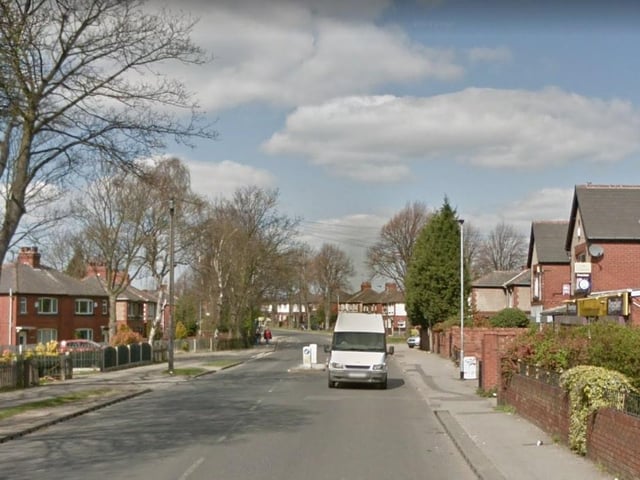 Darfield Road, Cudworth, Barnsley, is on the list.