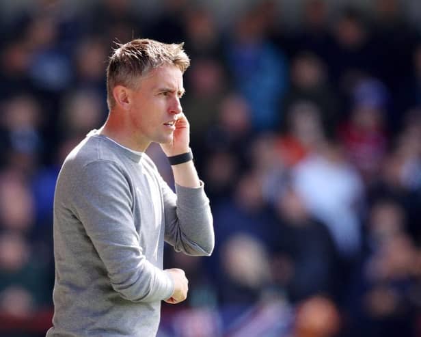 Kieran McKenna is reportedly being considered for the Celtic job. (Photo by Ashley Allen/Getty Images)