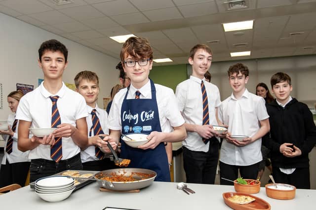 Pupils from Ellon Academy took part in the initiative