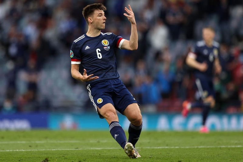 Caught for the first goal but important interceptions at other times and pressure relieving runs in second half from more natural position gave more hope but by that stage game was won.
