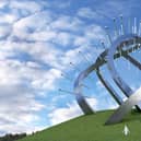 It is hoped the new 'Star of Caledonia' sculpture near Gretna Green could be completed by 2026. Image: Balmond Studio