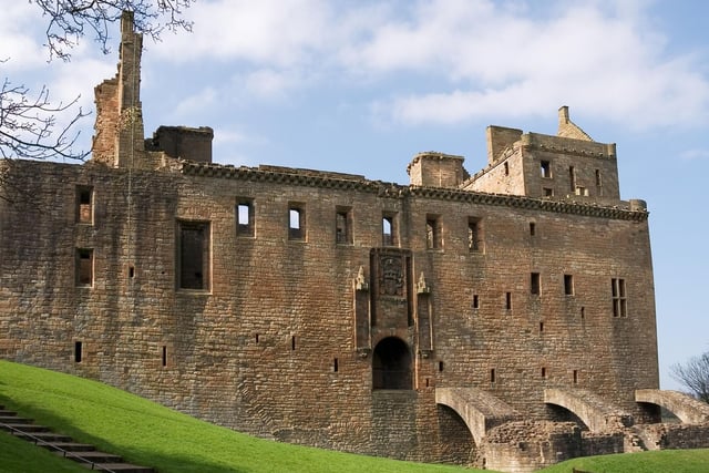 Linlithgow Palace stands in as Wentworth prison in Outlander, where Jamie is incarcerated and tortured by Black Jack Randall in Season 1. Found a few miles outside of Edinburgh, the castle has a long history with Scottish royalty, and was the birthplace of Mary, Queen of Scots.
