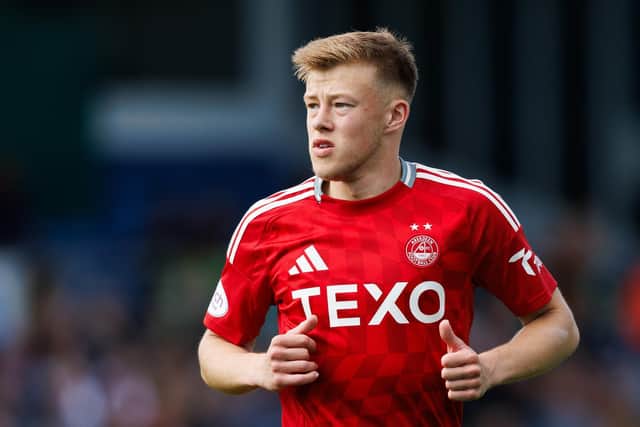 Rangers have confirmed the signing of out of contract Aberdeen midfielder Connor Barron. (Photo by Ross Parker / SNS Group)