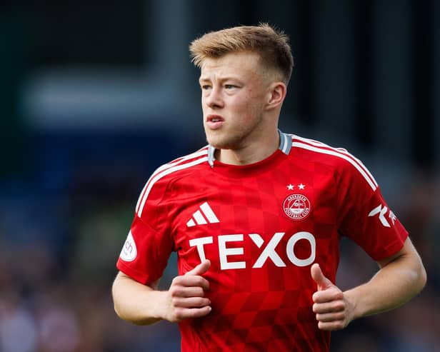 Rangers have confirmed the signing of out of contract Aberdeen midfielder Connor Barron. (Photo by Ross Parker / SNS Group)