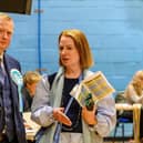 Amanda Bland, right, is no longer a Reform UK MSP. Pic: Michael Gillen