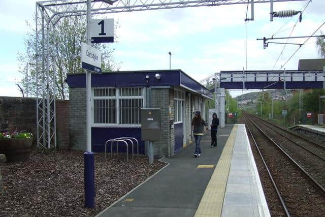 Cartsdyke station ticket office in Greenock was among three earmarked for closure. Picture: Jackyboi1969/Wikimedia Commons