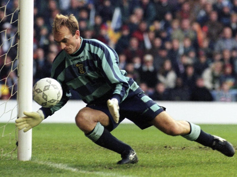 Still currently the country’s most-capped ‘keeper with 91 appearances spanning 16 years between 1982 and 1998. The last came at the age of 40 after he had won back his Scotland place late in an eventful career. Displayed resilience after numerous setbacks and a memorable display at Ibrox against Sweden en route to France ‘98 is still recalled when remembering great Scottish goalkeeping displays. Also performed a wonderful reflex save in the last group game against Uruguay at the 1986 World Cup as Scotland battled in vain to gain the win they needed to progress. His career came full circle when he re-joined Aberdeen in 1997 from Hibs and he was at Pittodrie when he won his final Scotland caps.