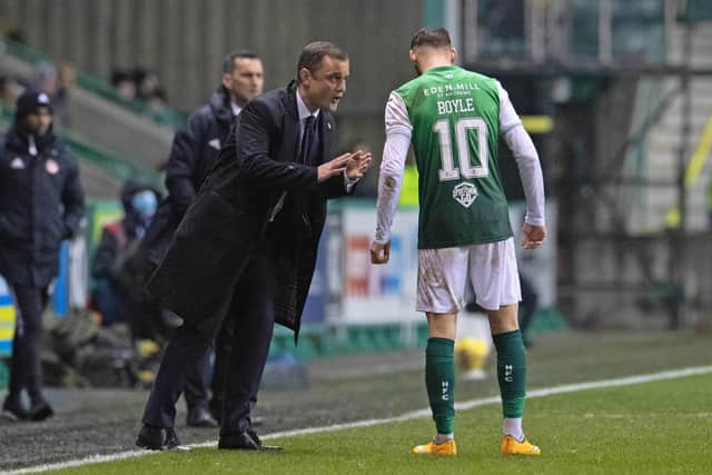 Boyle expects to learn a lot from new Hibs boss Shaun Maloney.