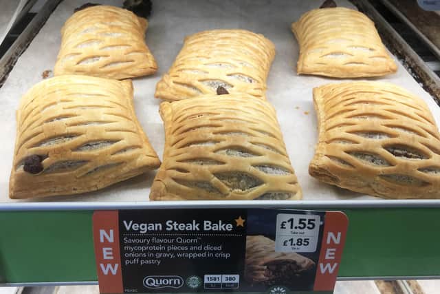 Greggs has experimented with introducing new products such as vegan steak bakes.