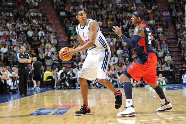 Kieron played for Team GB at London 2012