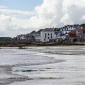 Lower Largo Beach has been classed as one of Scotland's officially designated Bathing Waters. Picture: Lisa Ferguson