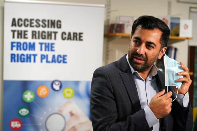 Health Secretary Humza Yousaf is under pressure over the state of the NHS (Picture: Andrew Milligan/PA Wire)