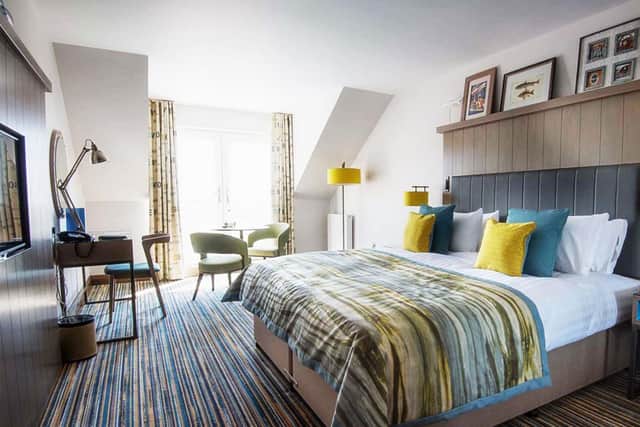 One of the 23 bedrooms at The Waterside Hotel, West Kilbride, Ayrshire Pic: Contributed