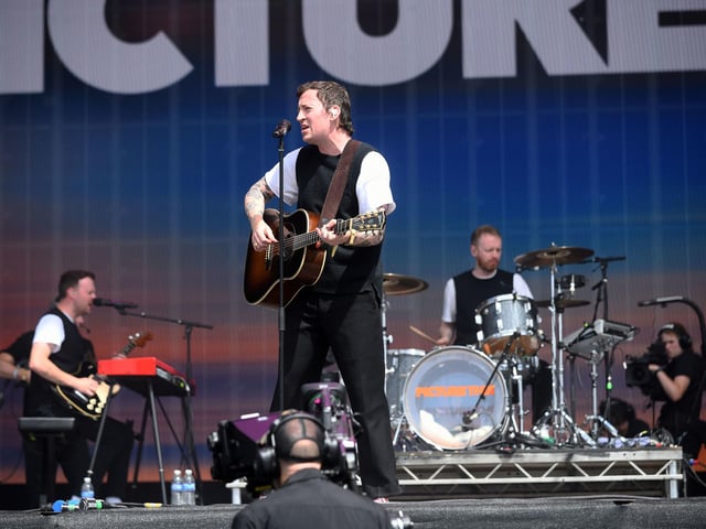 Picture This performs at the Transmt Festival at Glasgow Green