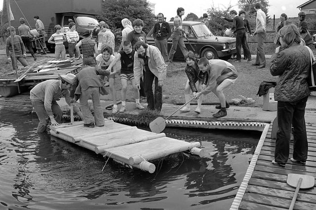 The 1980 Ashfield raft race