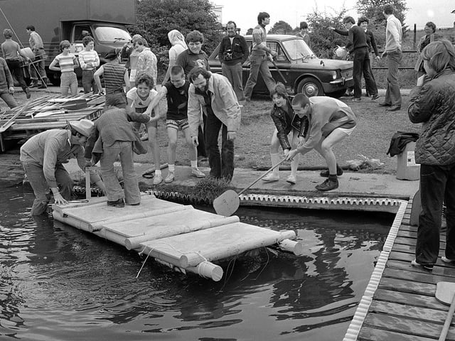 The 1980 Ashfield raft race