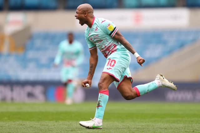 Andre Ayew is a free agent after leaving Swansea City at the end of last season. Picture: SNS