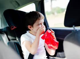 Children are particularly susceptible to car sickness