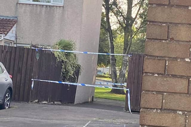 Police have been spotted in the Pitteuchar area of Glenrothes. Picture: Fife Jammer Locations