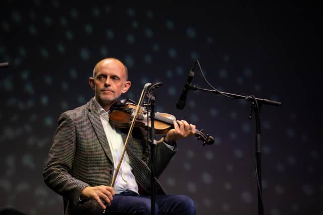 Fiddler Duncan Chisholm will be appearing at the Concert for Ukraine at Perth Concert Hall on 20 April. Picture: Jessica Shurte