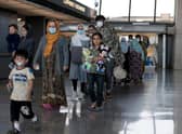A fortunate few who fled Afghanistan were flown to freedom while others were forced to walk for days to escape the Taliban