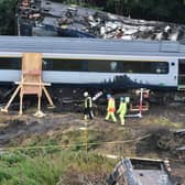 The fatal railway accident occurred in August 2020, when a passenger train hit a landslip, near Carmont