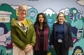 Susan Stewart (The Open University), Yasmin Sulaiman (CodeBase) and Jane Grant (The Open University).
