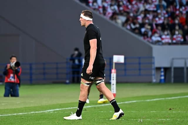 New Zealand lock Brodie Retallick was shown a red card in last weekend's win over Japan.