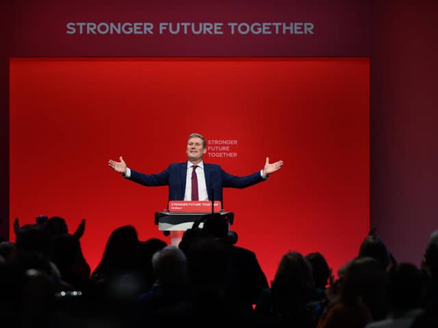 Keir Starmer's speech may not have gone down as well in Scotland as other parts of the UK (Picture: Leon Neal/Getty Images)