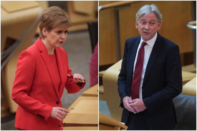 Speaking at First Minister’s Questions, Mr Leonard accused Ms Sturgeon and her Cabinet of making “arbitrary” and “ad hoc” decisions when she announced that the Capital would remain in Level Three.