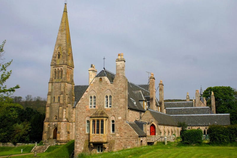 The Cathedral of the Isles rests on the edge of the town of Millport which is the main settlement on the Isle of Cumbrae. Construction of the building ended in 1849 before it then opened in 1851 as a collegiate church.