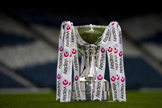 Rangers and Aberdeen will contest the Viaplay Cup semi-final at Hampden on Sunday. (Photo by Ross MacDonald / SNS Group)
