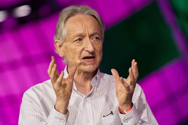 ​​London-born Geoffrey Hinton is seen as one of the godfathers of deep learning (Picture: Geoff Robins/AFP via Getty Images)