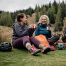 Alex Feechan, centre, says she started Findra partly 'with the hope of creating a space for women with busy lives to have the chance to embrace the outdoors'. Picture: contributed.