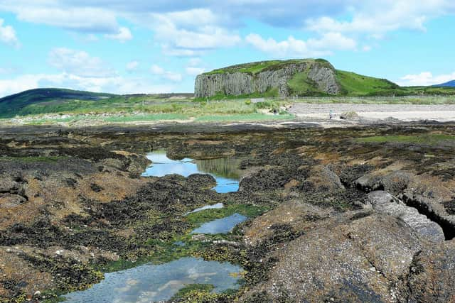 Drumadoon Point: The enormous monument site was found on a nearby hillside and overlooks the standing stones at Machrie Moor. PIC: Raibeart MacAoidh /geograph.org.