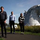 Heather Trodden, Dave Hughes, Derek Mathieson and Emma Loedel of Novosound. Picture: Stewart Attwood