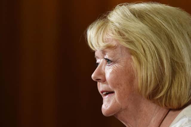 Hearts owner Ann Budge is looking forward.