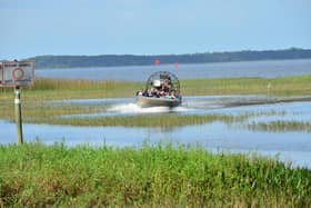 Boating in the Everglades, Florida. Pic: Alamy/PA.